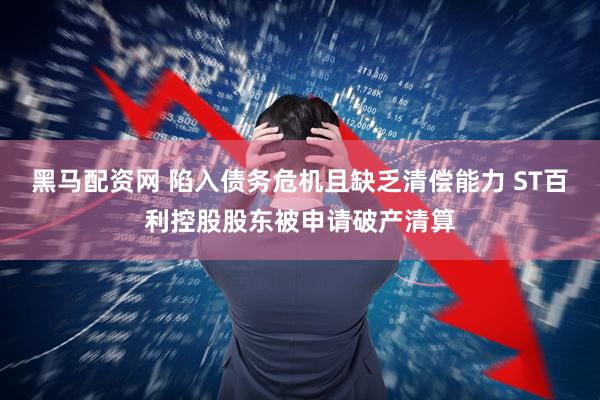 黑马配资网 陷入债务危机且缺乏清偿能力 ST百利控股股东被申请破产清算